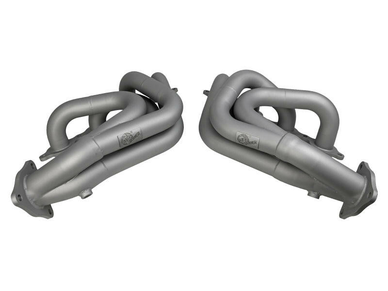 aFe Twisted 304SS Header 2020 Chevy Corvette (C8) 6.2L V8 - Titanium Ceramic Coated Headers & Manifolds aFe