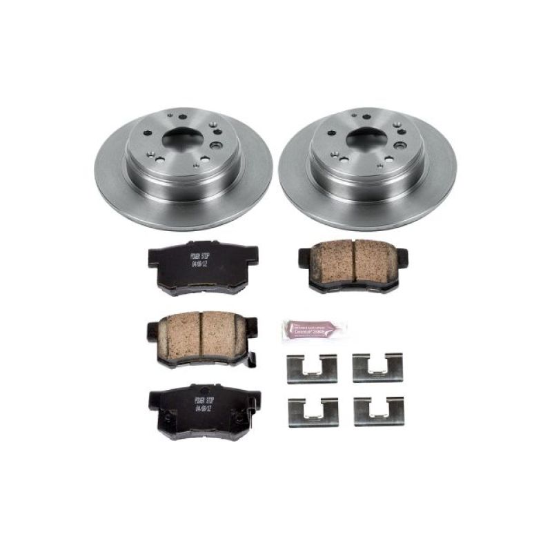 Power Stop 04-08 Acura TL Rear Autospecialty Brake Kit Brake Kits - OE PowerStop