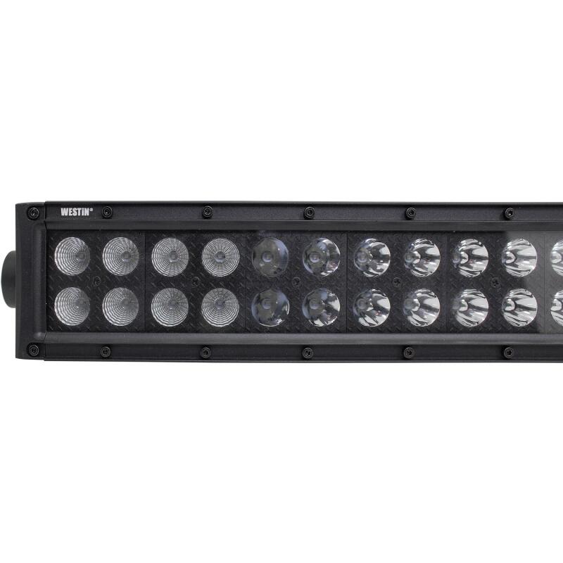 Westin B-FORCE LED Light Bar Double Row 30 inch Combo w/3W Cree - Black Light Bars & Cubes Westin