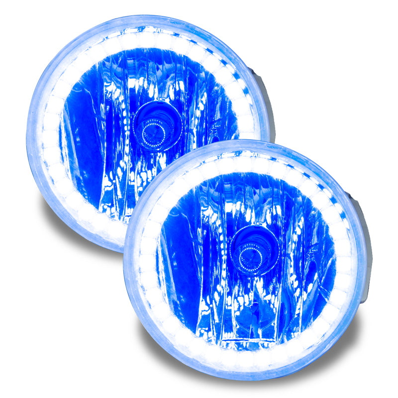 Oracle Lighting 08 Ford Explorer Sport Trac Pre-Assembled LED Halo Fog Lights -Blue Fog Lights ORACLE Lighting