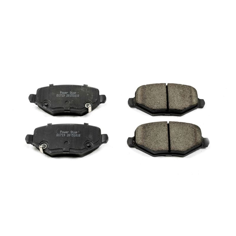 Power Stop 12-16 Chrysler Town & Country Rear Z16 Evolution Ceramic Brake Pads Brake Pads - OE PowerStop