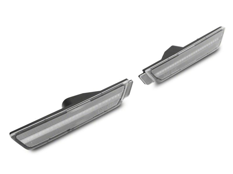 Raxiom 10-15 Chevrolet Camaro Axial Series LED Front and Rear Side Markers- Clear Sidemarkers & Indicators Raxiom