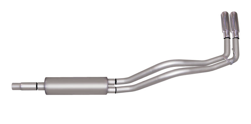 Gibson 94-96 Dodge Ram 1500 Base 3.9L 2.5in Cat-Back Dual Sport Exhaust - Stainless Catback Gibson