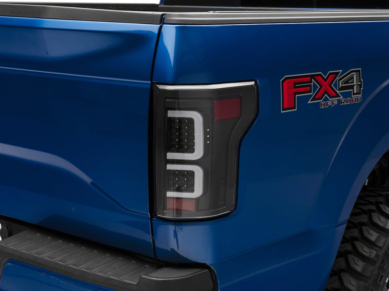 Raxiom 15-17 Ford F-150 G3 LED Tail Lights- Blk Housing (Clear Lens) Tail Lights Raxiom