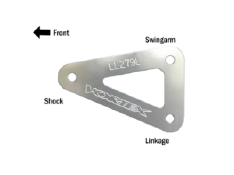 Vortex Racing 08-23 Honda CBR1000 RR Lowering Link Kit- Silver Lowering Springs Vortex Racing