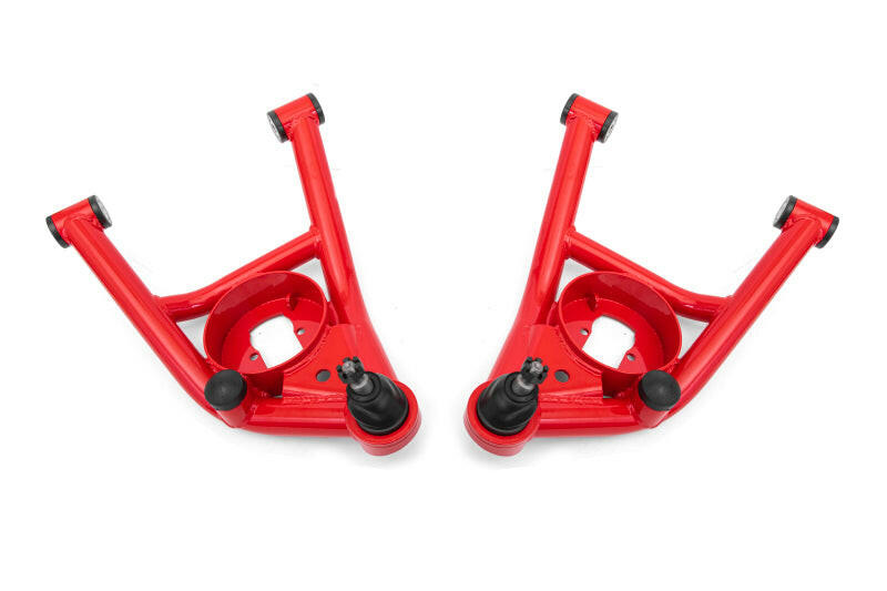 BMR 64-72 A-Body Non-Adj Lower A-Arms - Red Control Arms BMR Suspension
