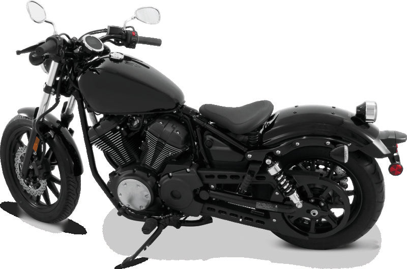 Mustang 14-21 Yamaha Bolt Spring Solo Seat - Black Solo Motorcycle Seats Mustang Motorcycle