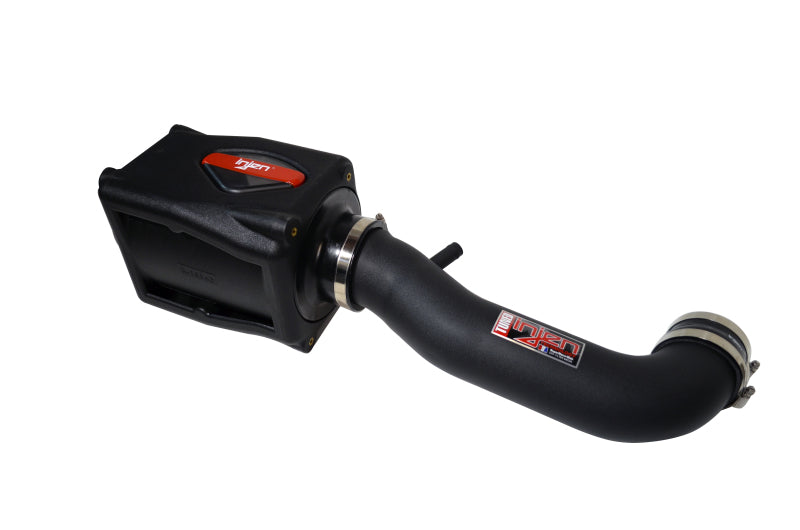 Injen 12-13 Jeep Wrangler JK 3.6L V6 Wrinkle Black Short Ram Intake w/ Power Flow Box Cold Air Intakes Injen