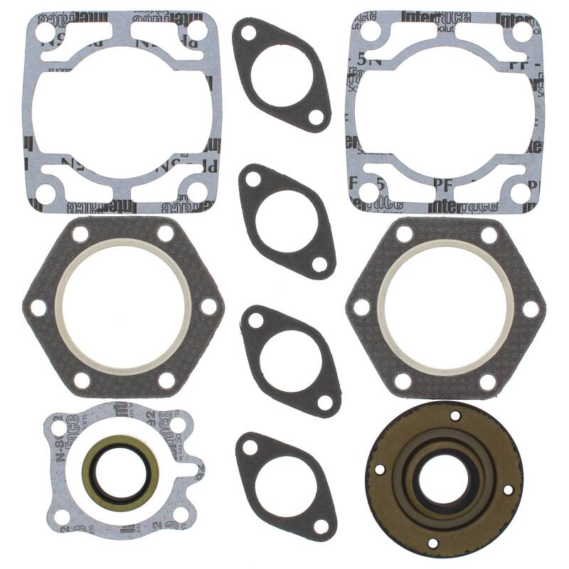Vertex Gaskets 1973 Polaris TX Complete Gasket Kit w/ Oil Seals Engine Hardware Vertex Pistons
