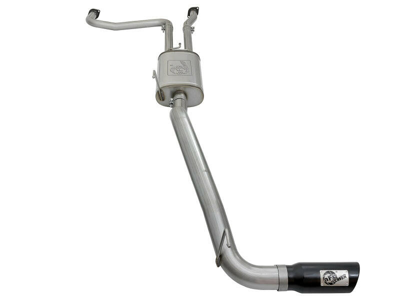 aFe MACHForce XP 2.5in Cat-Back Exhaust System w/ Black Tip Nissan Frontier 17-19 V8-5.6L Catback aFe