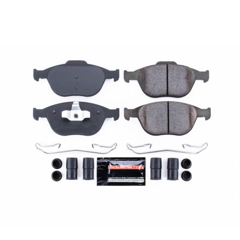 Power Stop 02-04 Ford Focus Front Z23 Evolution Sport Brake Pads w/Hardware Brake Pads - Performance PowerStop