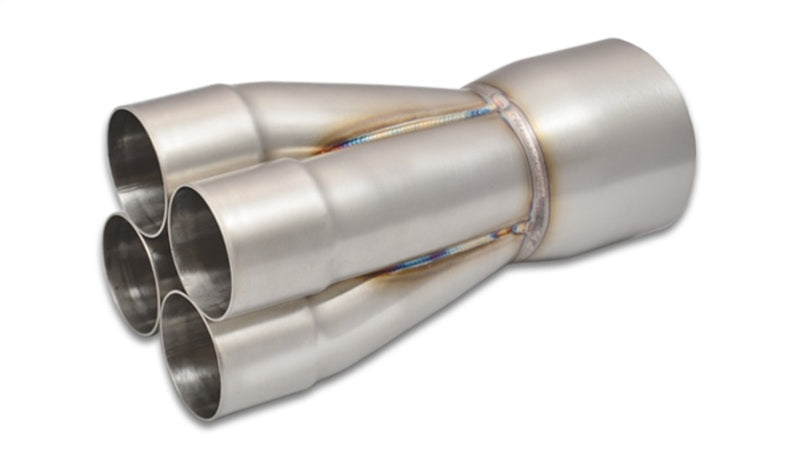 Vibrant 4-1 SS Merge Collectors (2-1/4in Inlet Slipover ID 4in Merge Outlet OD) - Sold Individually Merge Collectors Vibrant