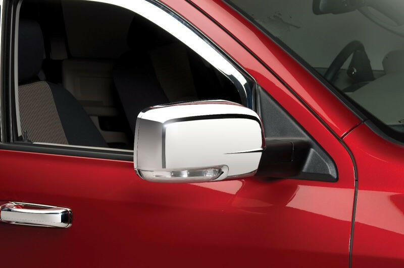 Putco 09-12 RAM 1500 w/o Towing Mirrors- w/ Turn Signal (Will not Fit Painted Mirrors) Mirror Covers Exterior Trim Putco