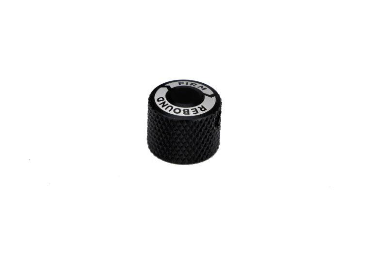 Ridetech Short Rebound Knob for HQ Shocks - Aluminum - Black Shocks and Struts Ridetech