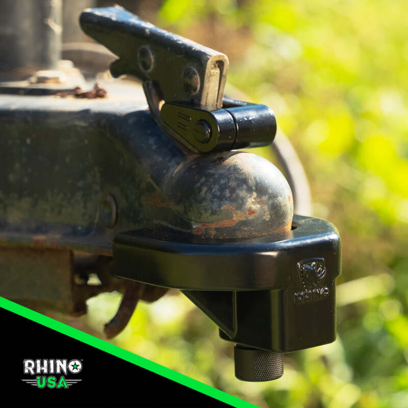 Rhino USA 2 5/16In Trailer Coupler Hd Lock Kit-2-Pieces Hitch Accessories Rhino USA