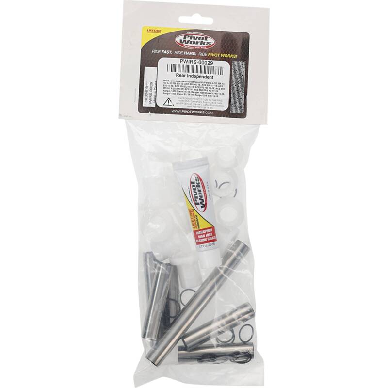 Pivot Works 14-16 Polaris ACE 325 Rear Independent Suspension, 2 Kits Req. Per Veh Control Arms Pivot Works
