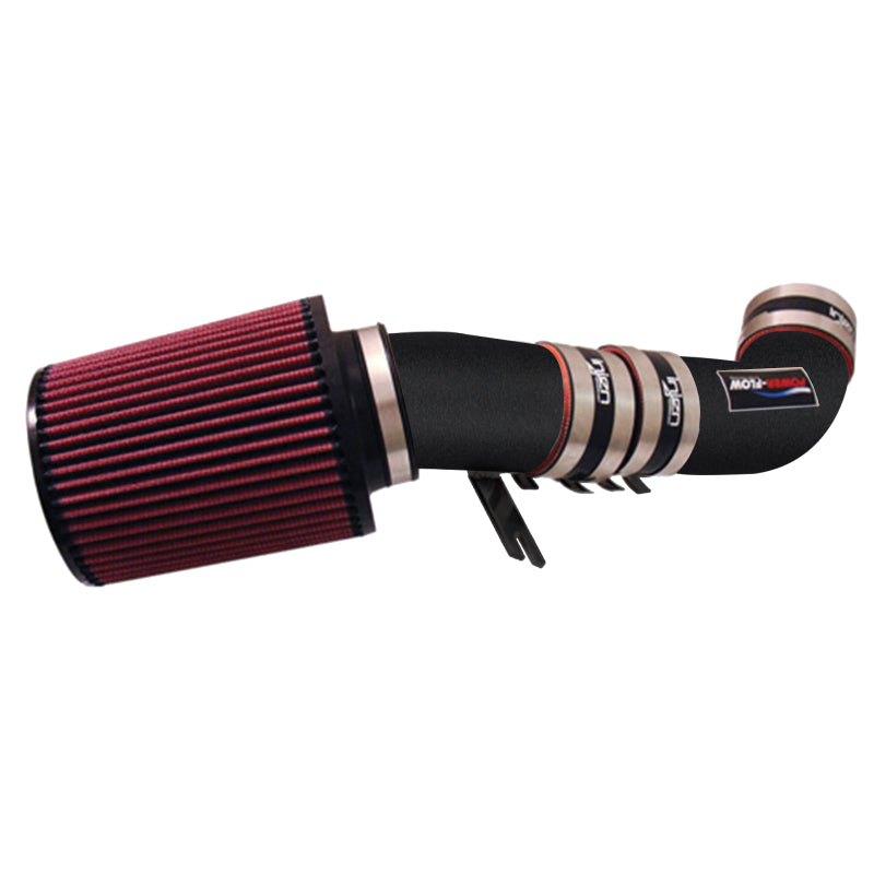 Injen 94-04 S10 Sonoma Jimmy Blazer 4.3L V6 Wrinkle Black Power-Flow Air Intake System Cold Air Intakes Injen