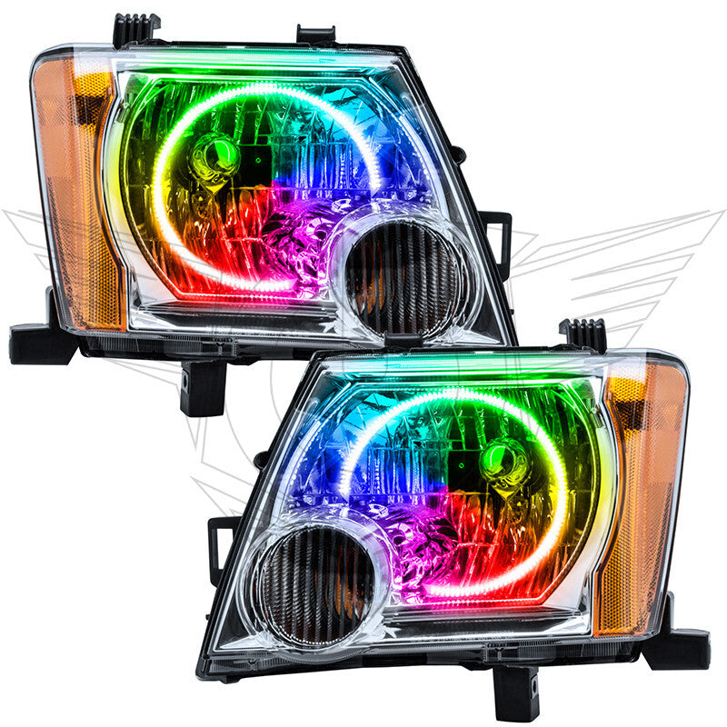 Oracle Nissan Xterra 05-14 Halo Kit - ColorSHIFT w/ 2.0 Controller Headlights ORACLE Lighting