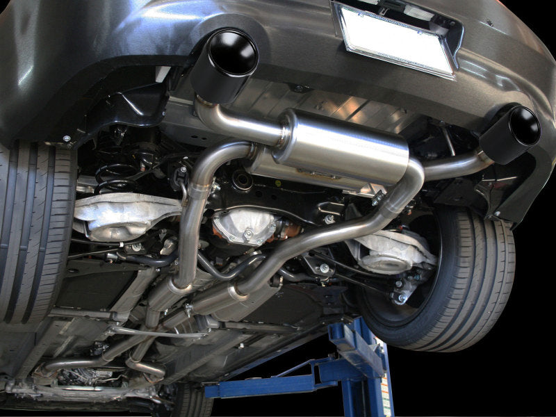 aFe Takeda 2-1/2 in 304 SS Cat-Back Exhaust System Infiniti G37 08-13/Q60 14-15 V6-3.7 w/ Black Tips Catback aFe