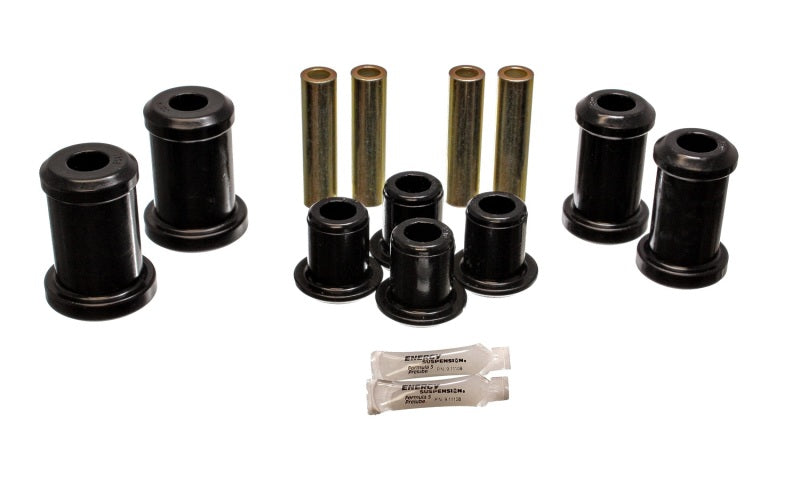 Energy Suspension 97-01 Ford Expedition 4WD/97-03 F-150/250 4WD Black Front End Control Arm Bushings Bushing Kits Energy Suspension