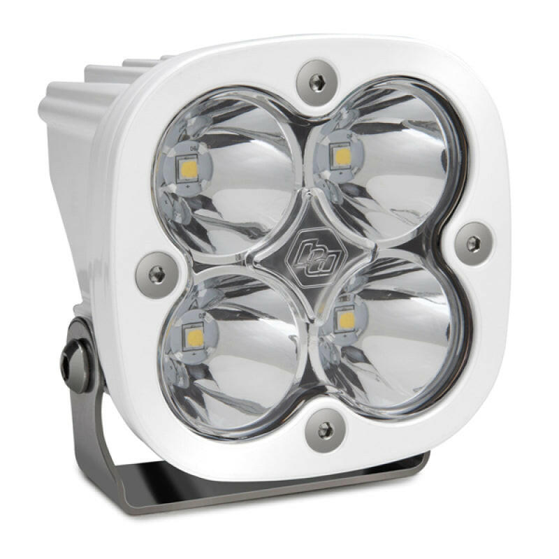 Baja Designs Squadron Pro Spot Pattern White LED Light Pod - Clear Light Bars & Cubes Baja Designs