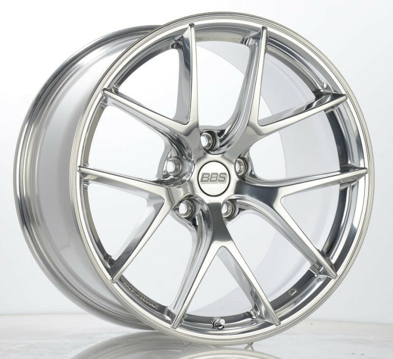 BBS CI-R 20x11.5 5x120 ET52 Ceramic Polished Rim Protector Wheel -82mm PFS/Clip Required Wheels - Cast BBS