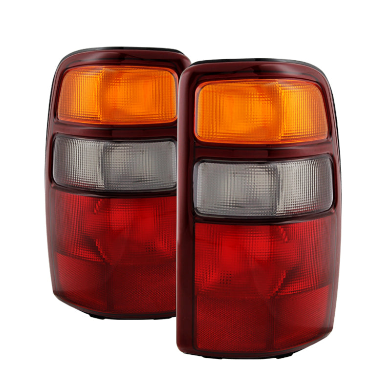 xTune GMC Yukon 00-03 Tail Lights w/Out Black Rim OEM ALT-JH-CSUB00-OE-RAC Tail Lights SPYDER