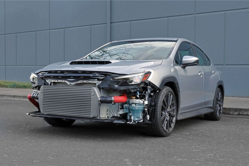 PERRIN 15-25 Subaru WRX/STI Large Size Front Mount Intercooler Core - Silver Intercoolers Perrin Performance