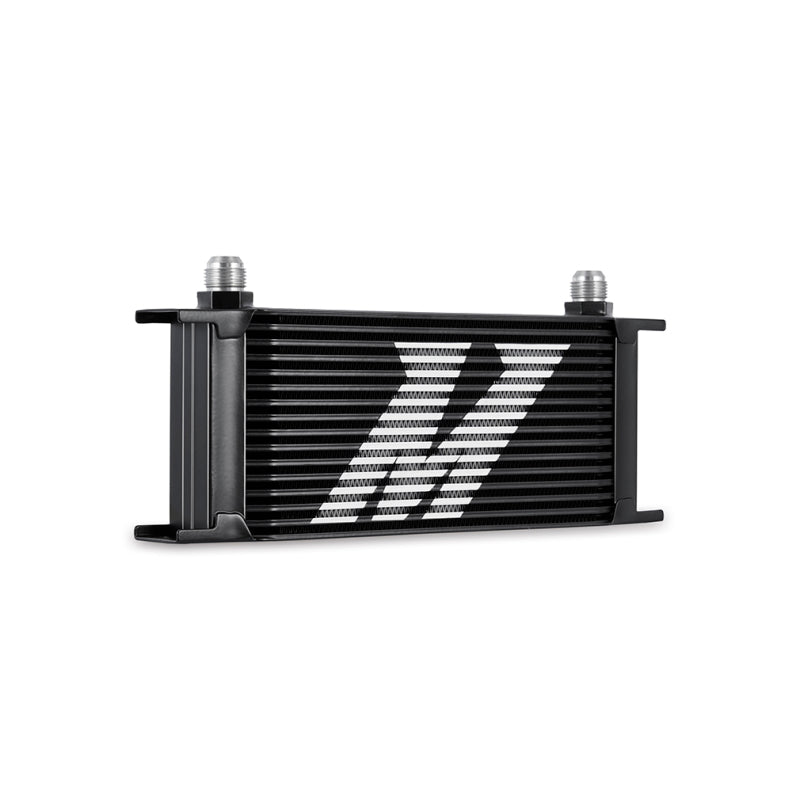 Mishimoto Universal Thermostatic Oil Cooler Kit 16-Row Black Oil Coolers Mishimoto