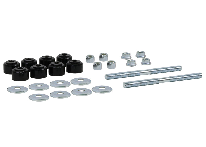 Whiteline Plus Universal Sway Bar Link Threaded Rod w/ Poly Bushes 140mm Sway Bar Endlinks Whiteline