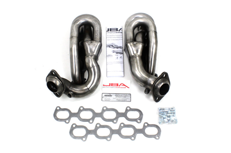 JBA 07-14 Ford GT500 5.4/5.8L 4V 1-5/8in Primary Raw 409SS Cat4Ward Header Headers & Manifolds JBA