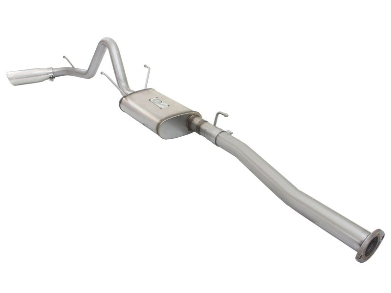 aFe MACH Force XP 2.5in Cat-Back Stainless Steel Exhaust w/Polished Tip Toyota Tacoma 13-14 2.7L Catback aFe