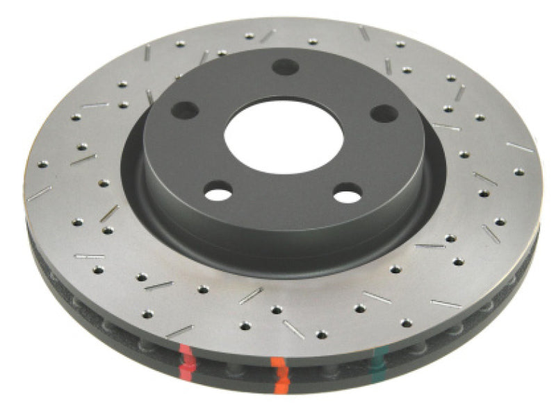 DBA 2011 Dodge Durango (w/350mm Front Rotor) Front 4000 Series Drilled & Slotted Rotor Brake Rotors - Slot & Drilled DBA