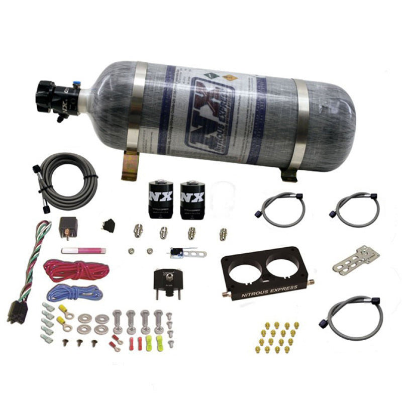Nitrous Express 96-04 Ford Mustang Cobra 4 Valve (Stock TB) Nitrous Kit (50-300HP) w/Comp Bottle Nitrous Systems Nitrous Express
