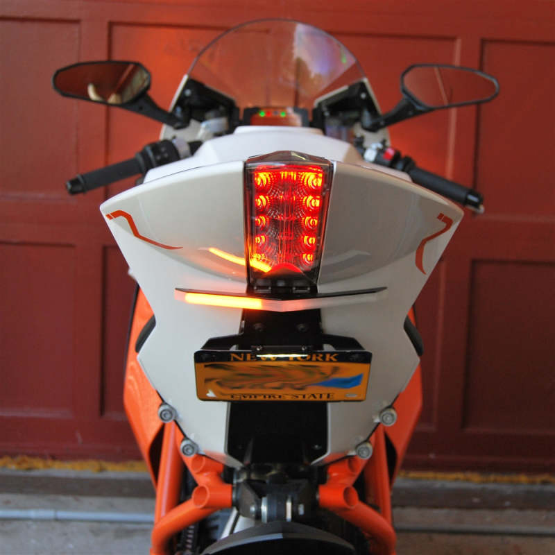 New Rage Cycles 18-15 KTM RC8 Fender Eliminator Kit Lights Corner New Rage Cycles