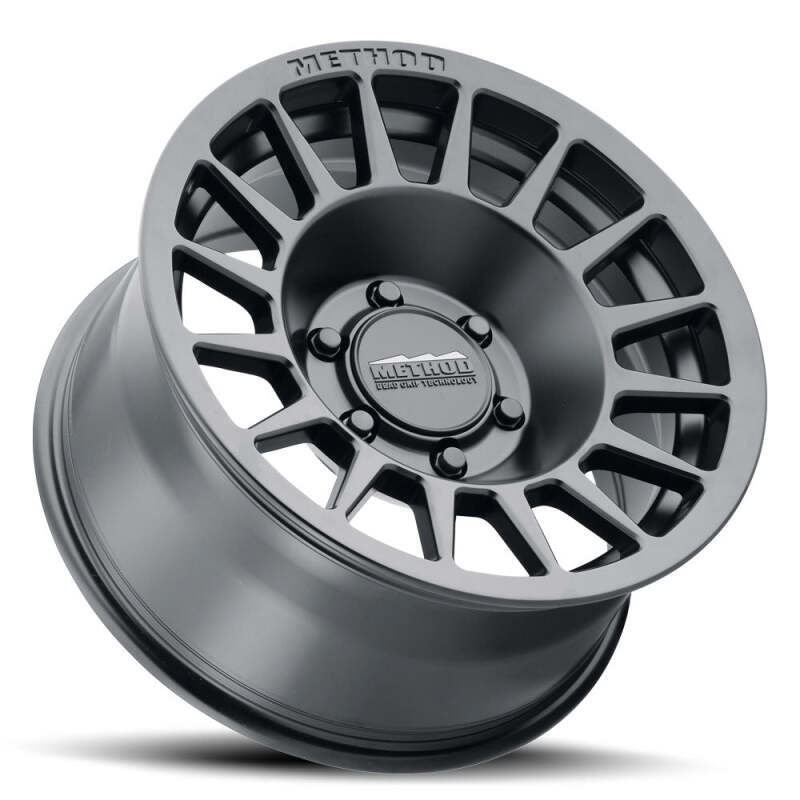 Method MR707 Bead Grip 18x8.5 / +38mm Offset / 5x120 BP / 64.25mm CB / 6.2in BS Matte Black Wheel Wheels - Cast Method Wheels