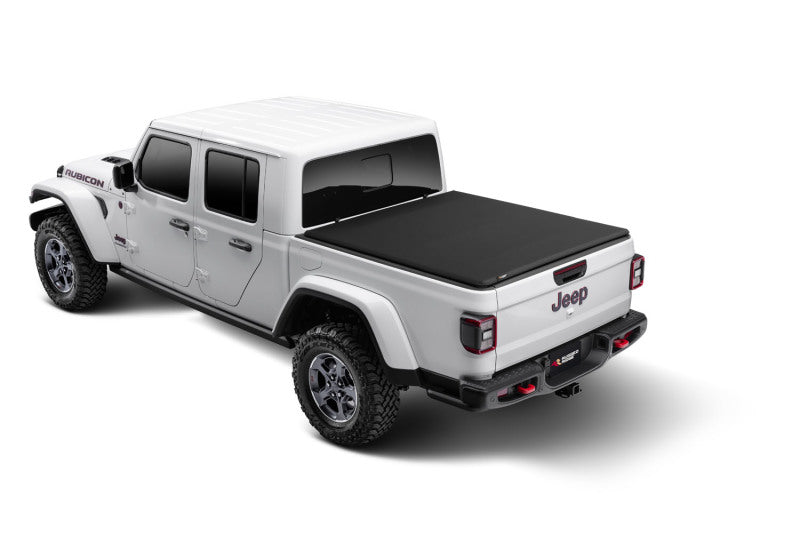 Rugged Ridge Armis Soft Folding Bed Cover 2020 Gladiator JT Tonneau Covers - Hard Fold Rugged Ridge