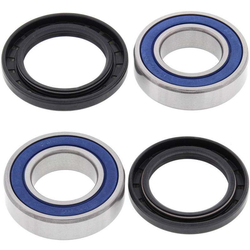 All Balls Racing 91-95 Kawasaki ZX750 (Ninja) ZX7 Wheel Bearing Kit Front Wheel Bearings All Balls Racing