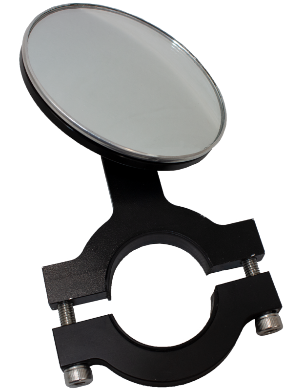 Fishbone Offroad Tube Door Mirror Billet Aluminum - Black Powdercoat Doors Fishbone Offroad