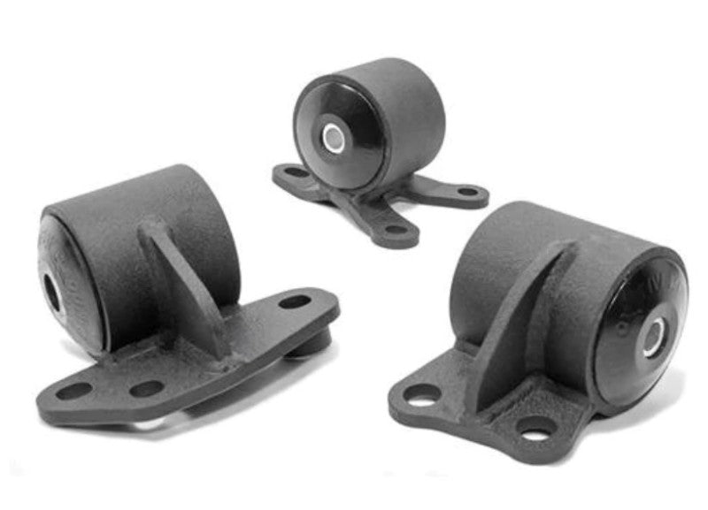 Innovative 92-95 Civic B/D Series Black Steel Mounts 95A Bushings (2 Bolt) Engine Mounts Innovative Mounts