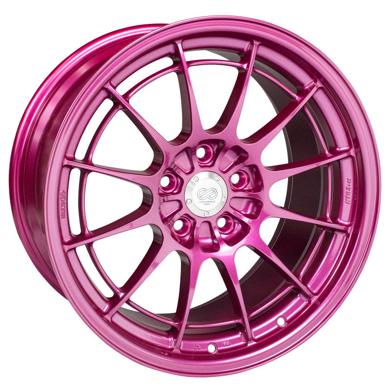 Enkei NT03+M 18x9.5 5x114.3 40mm Offset 72.6mm Bore Magenta Wheel (MOQ 40) Wheels - Cast Enkei