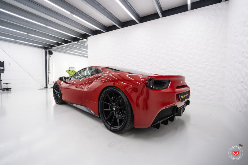 Vossen x Novitec NF10 21x9in - 5x114.3 BP - ET35 - Gloss Black Ferrari 488 / F8 Front Wheel Wheels - Forged Vossen
