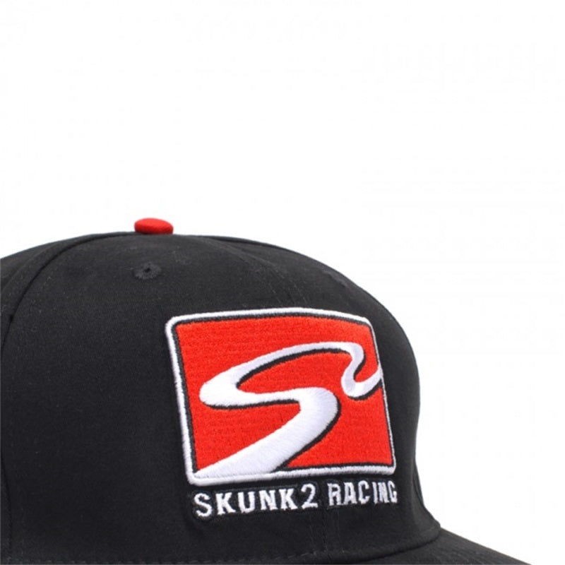 Skunk2 Team Baseball Cap Racetrack Logo (Black) - L/XL Headwear Skunk2 Racing