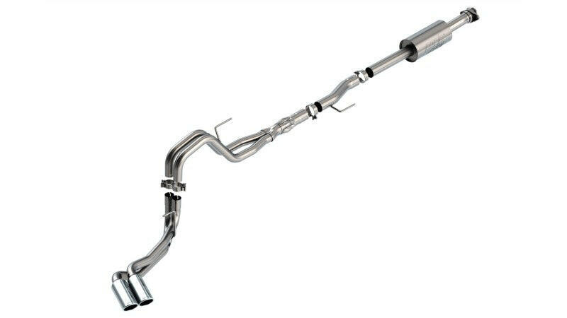 Borla F-150 2021 5.0L 4dr CC SB EC STB Lariat/KR/Platinum/LTD 3/2.25 DSE Cat-Back ATAK CHR Tips Catback Borla