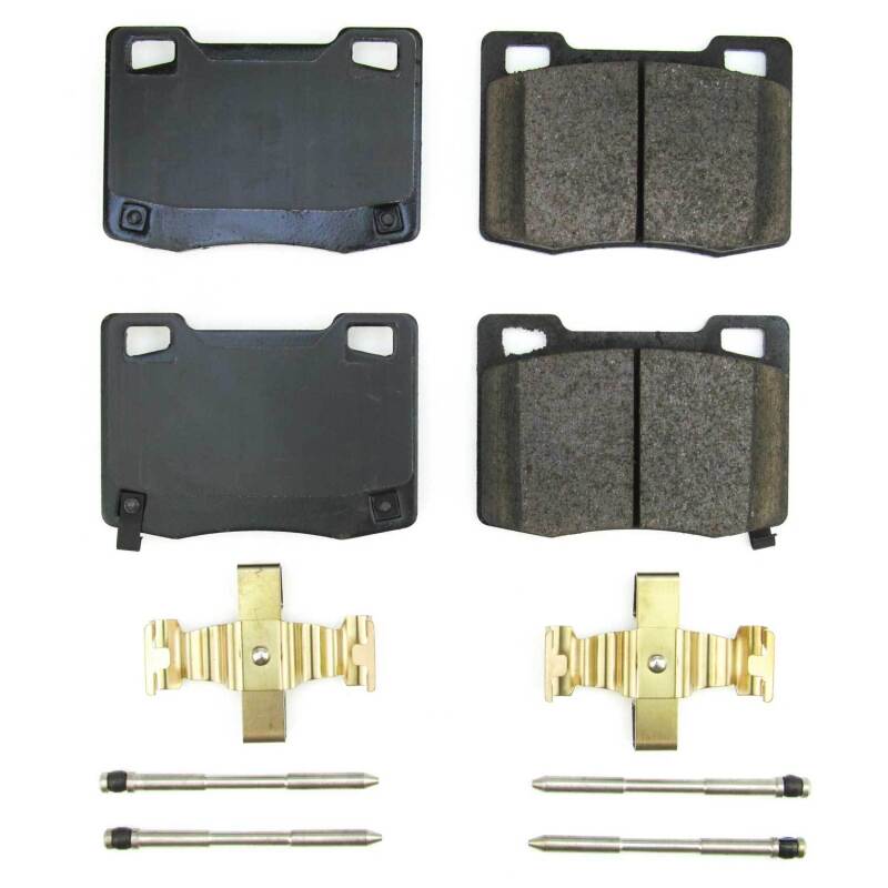 Power Stop 20-21 Ford Mustang Rear Z17 Evo Ceramic Brake Pads w/Hardware Brake Pads - OE PowerStop