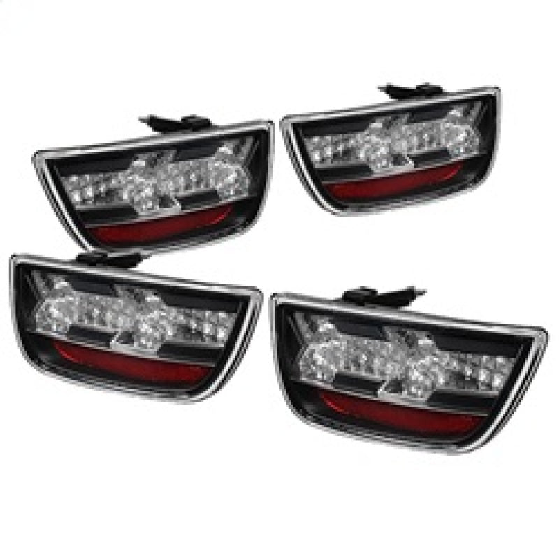Spyder Chevy Camaro 10-13 LED Tail Lights Black ALT-YD-CCAM2010-LED-BK Tail Lights SPYDER