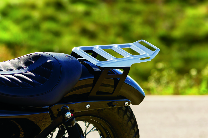 Kuryakyn Dillinger Luggage Rack Silver Bolts Kuryakyn