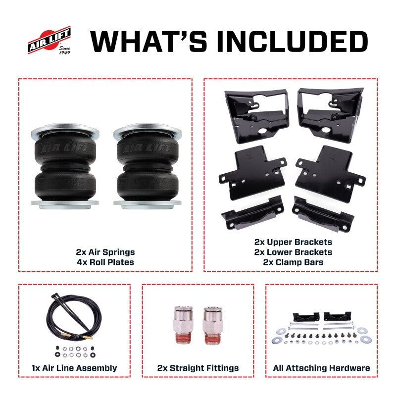 Air Lift LoadLifter 5000 Air Spring Kit for 23-25 Toyota Sequoia 4WD Air Suspension Kits Air Lift