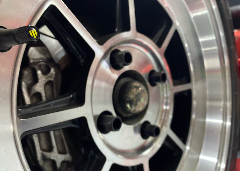 Whiteline Valve Caps(Set of 4) Valve Stems Whiteline