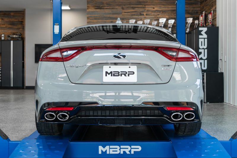 MBRP 2018+ Kia Stinger 3.3L RWD/AWD 2.5in Cat Back Dual Rear Exit w/o Tips Catback MBRP